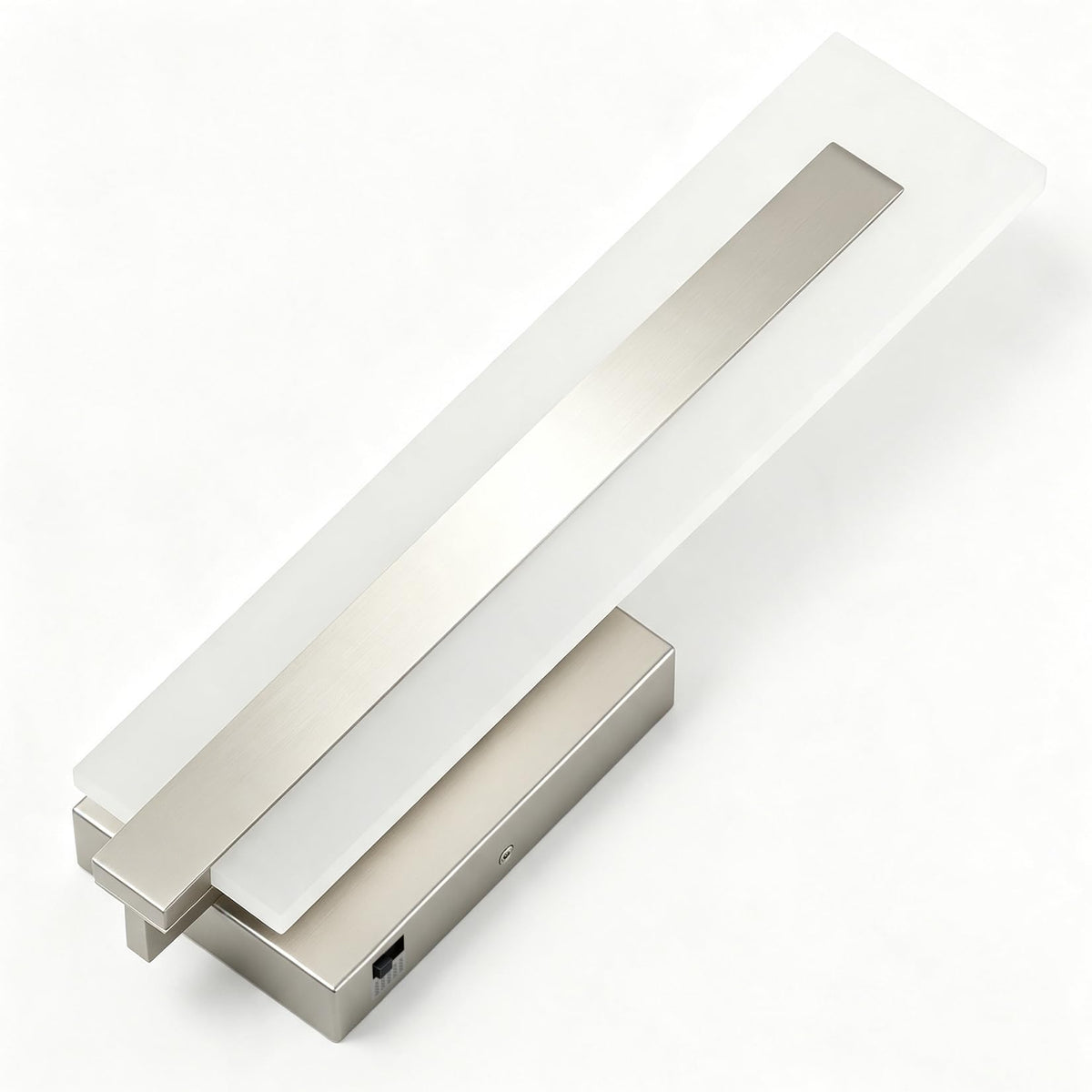 Hardwired Brushed Nickel Modern LED Wall Sconces Indoor Wall Lights (Brushed Nickel)