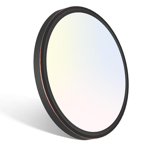 7 Inch Oil Rubbed Bronze Flush Mount Ceiling Light (Oil-Rubbed Bronze / 7in-1Pack)