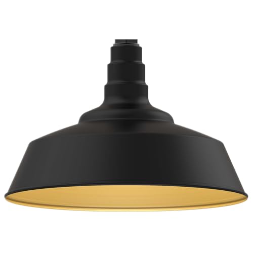 Industrial Pendant Light 20 Inch Extra Large Steel Warehouse Dome Fixture