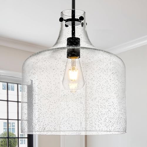 Glass Pendant Light Modern Pendant Lighting for Kitchen Island