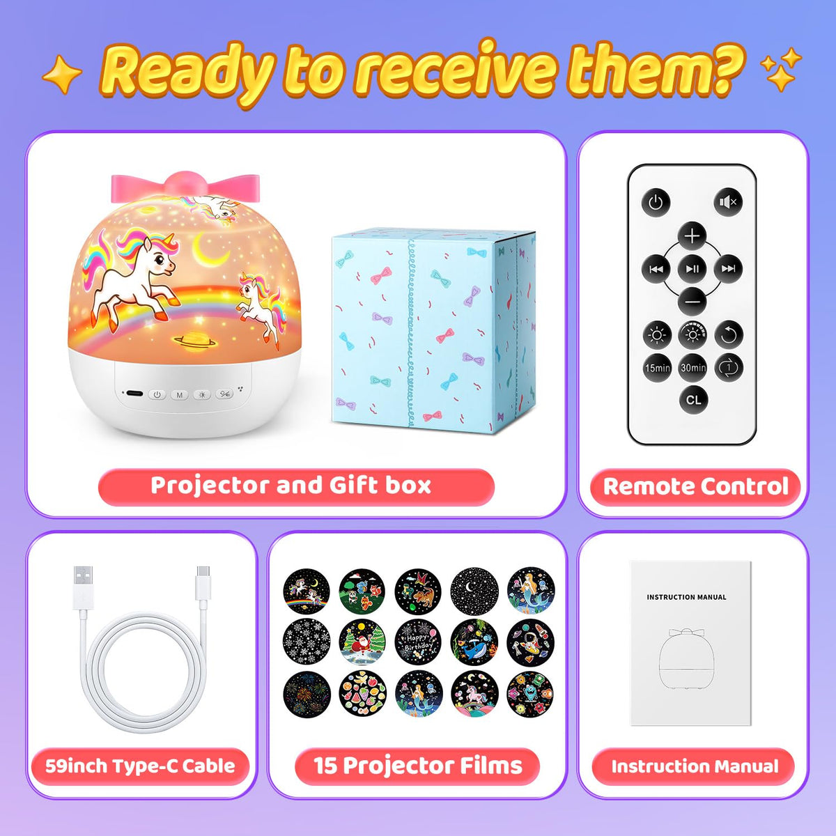 Unicorn Toys for Girls Gifts (White)