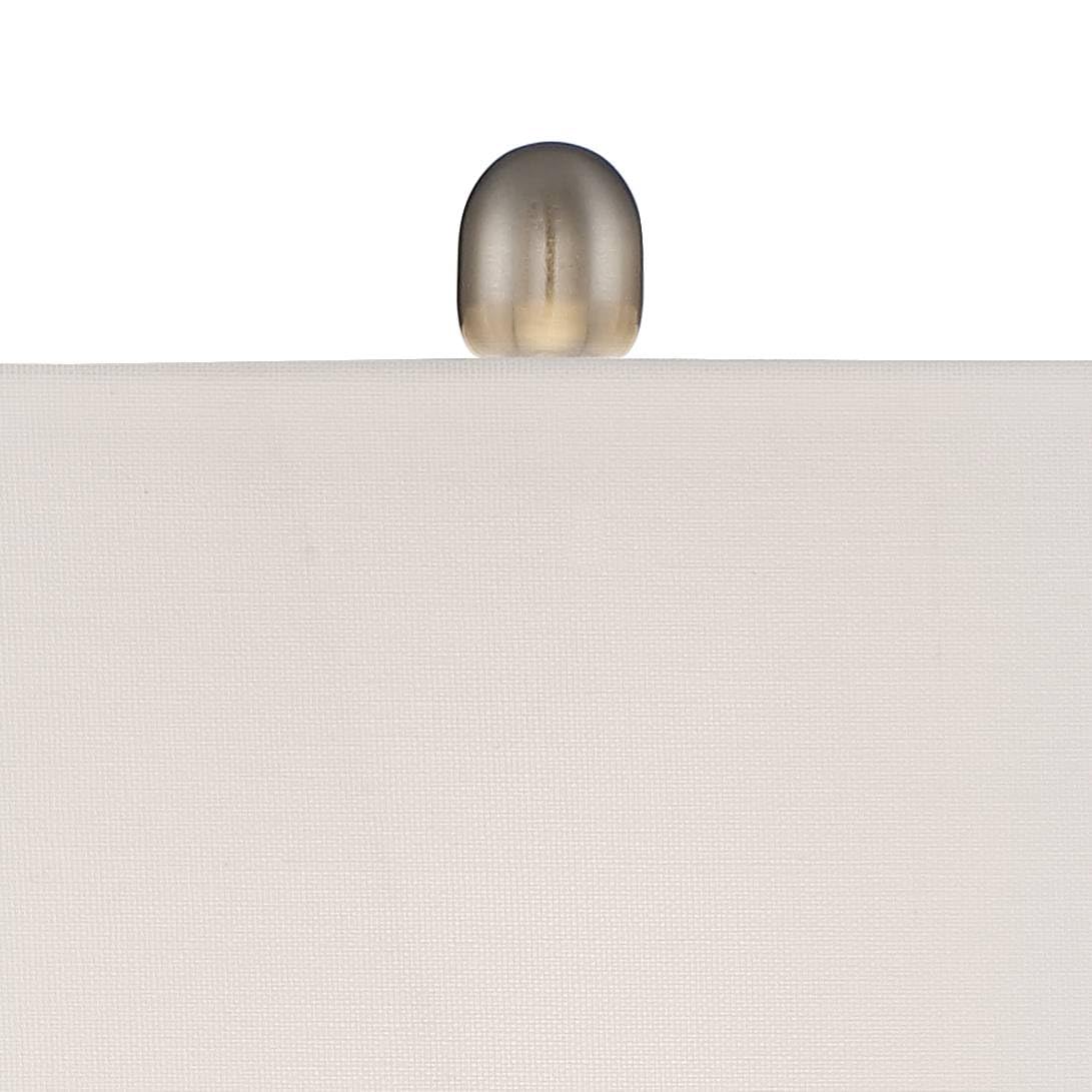 Roxie 31" Table Lamps Set of 2 Brushed Nickel Large with Smart Sockets (Brushed Nickel - Smart Sockets Included)