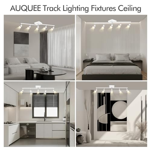 5 Light Track Lighting Fixtures Ceiling (5 light -white(small))