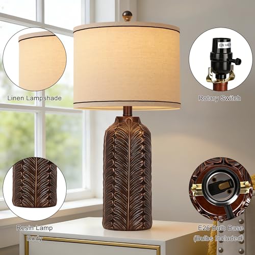 26.5'' Living Room Lamps Set of 2 (Bronze)