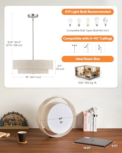 Drum Pendant Light