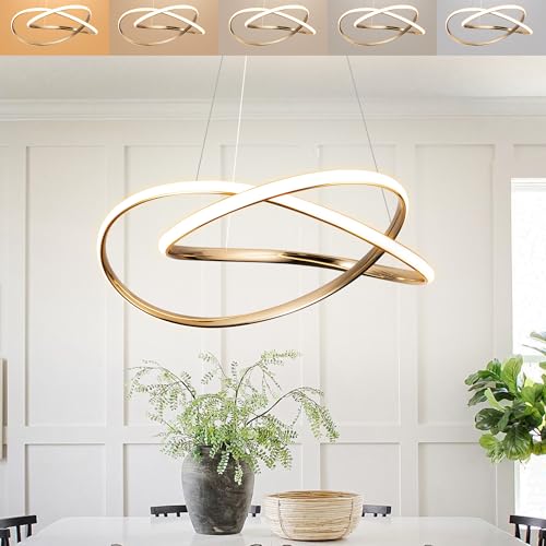 Modern Chandelier Dimmable Pendant Light Fixture