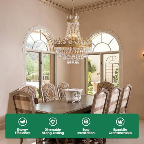 Vintage Crystal Chandelier