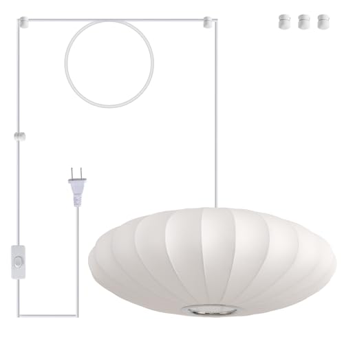 Plug in Pendant Light Silk