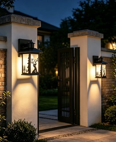 Rustic Porch Light (2Pack / No Motion Sensor)