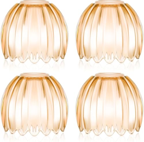 Glass Tulip Lamp Shade