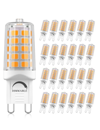 G9 LED Bulb 2700K Dimmable 24packs