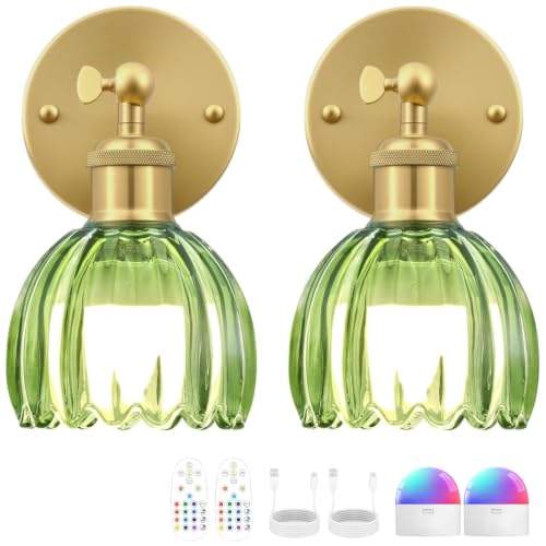 Vintage Battery Operated Wall Sconce