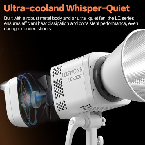 LE200Bi Godox Light Kit (White)