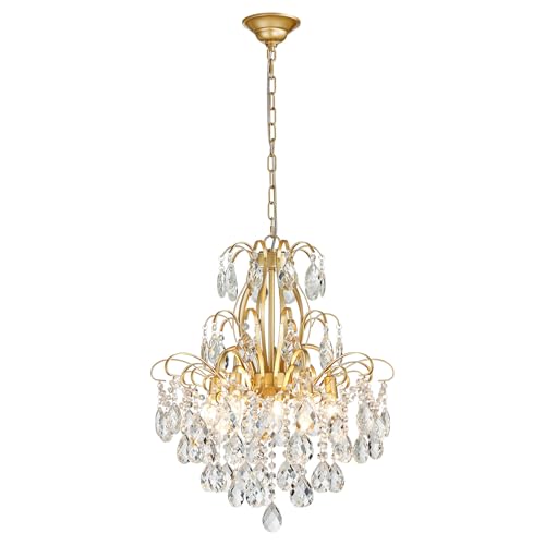Crystal Chandelier Flushmount Pendant Light Modern Lighting Fixture