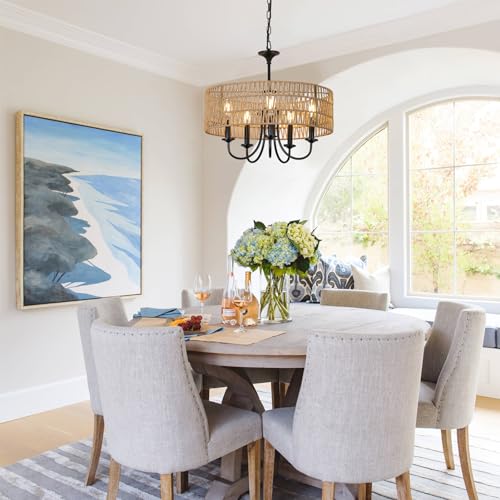Modern Farmhouse Chandelier Light Fixtures