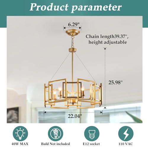 Square Chandelier