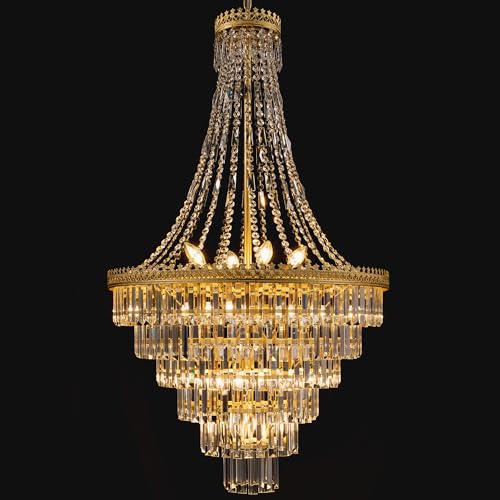 French Empire Crystal Chandelier for Dining Room