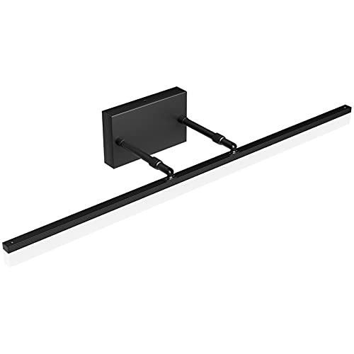 Modern LED Vanity Light Adjustable Bathroom Light Fixtures Over Mirror Rotatable Vanity Lighting 5500K