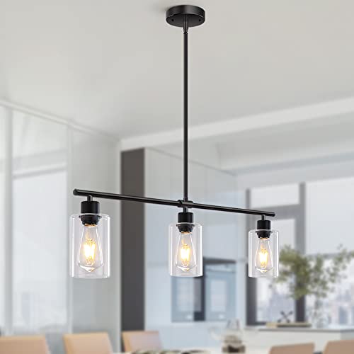 Kitchen Island Lighting (Black / 3-light)