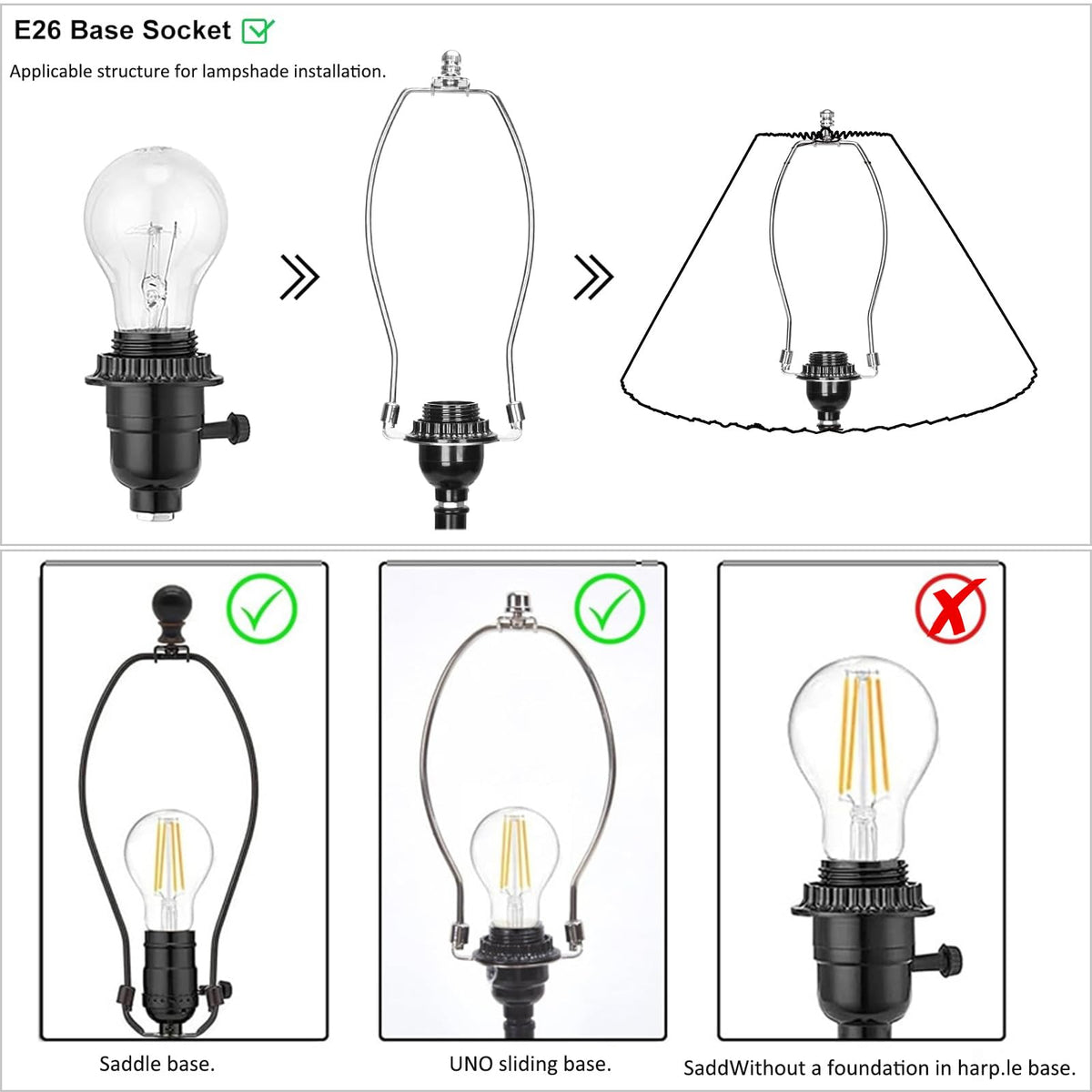 Pleated Lamp Shade for Arc (Cream / 16.5in-1 PCS)