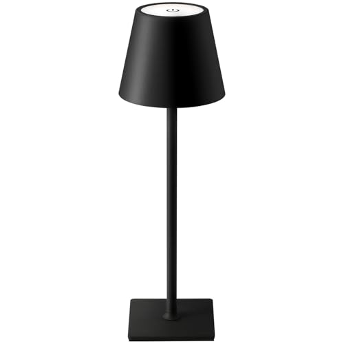 Black Cordless Table Lamp