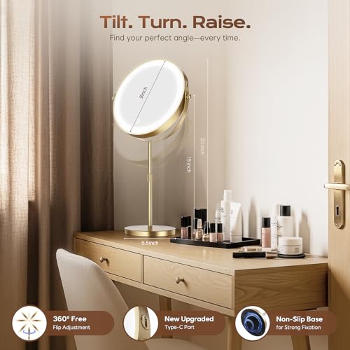 Makeup Mirror (Antique Bronze)