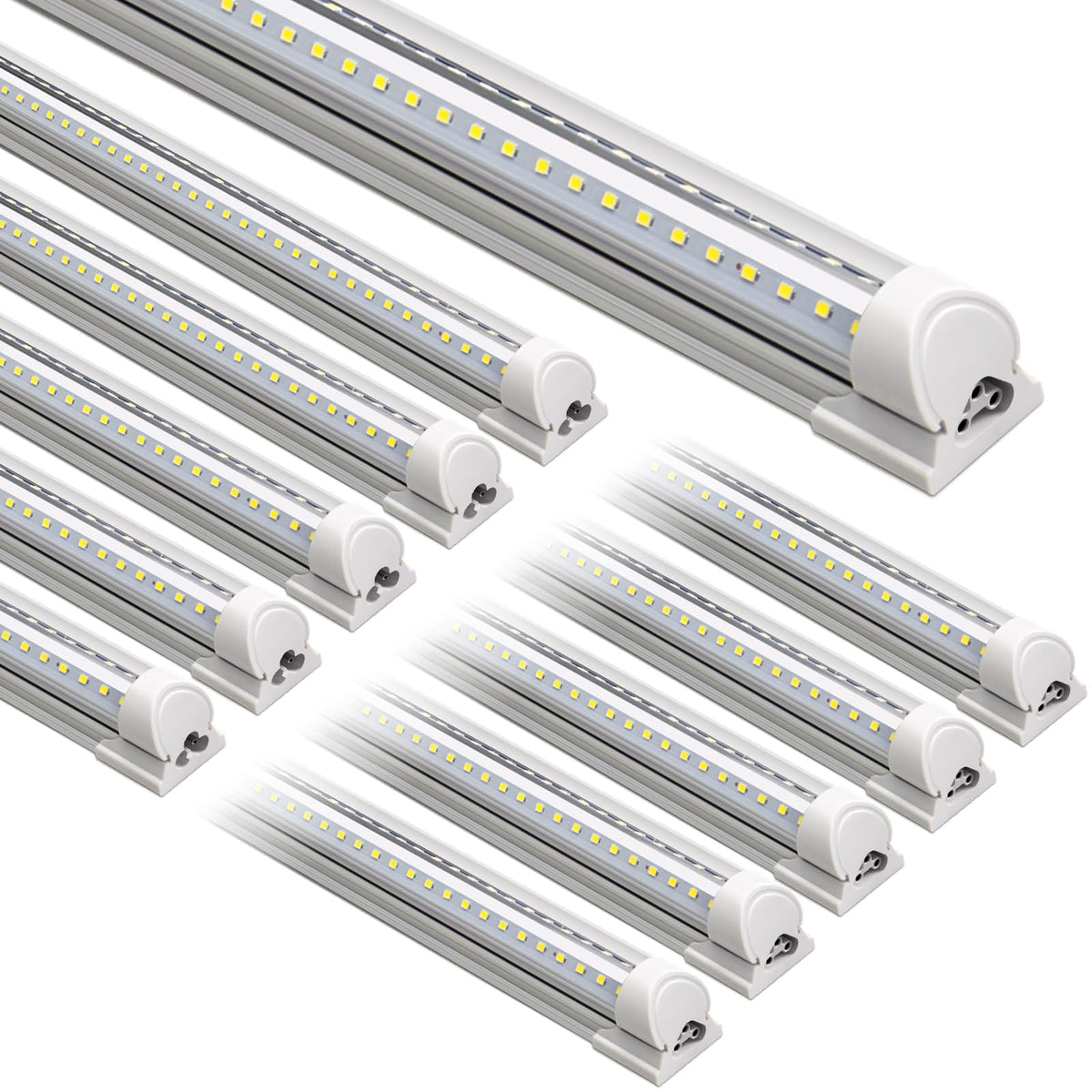 T8 LED Shop Lights 6FT (6500K / 6ft-10 Packs)