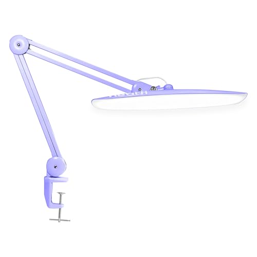 LED Desk Lamp (Lavender / Non-CCT with Clamp)