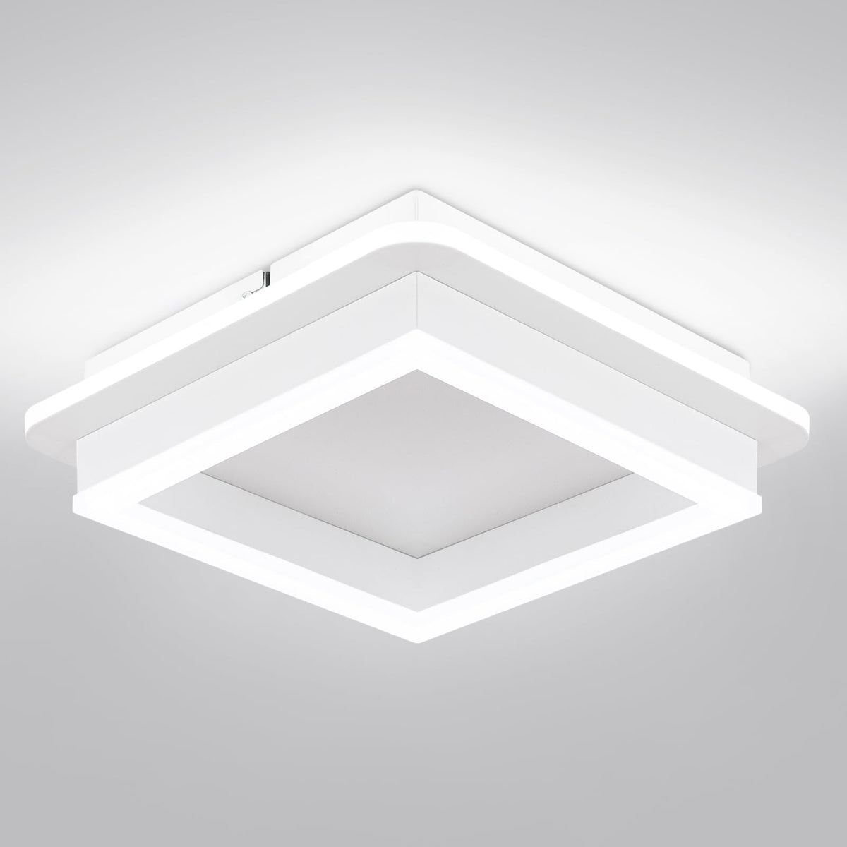 32W Square Hallway Light (White / 1 Pack)