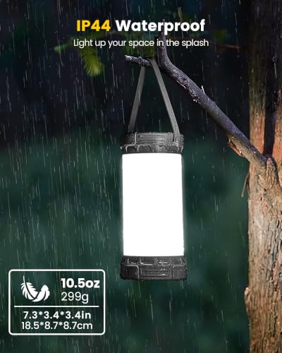 LED Rechargeable Camping Lantern (Black)