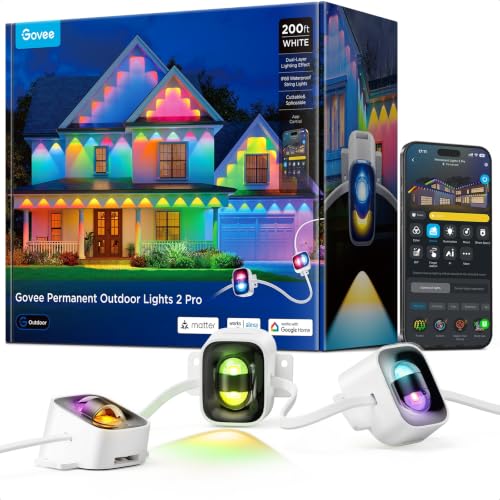 Permanent Outdoor Lights 2 Pro (White / 200ft)