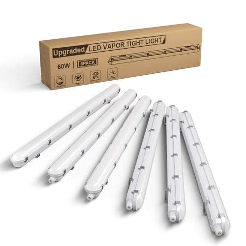 4FT LED Vapor Tight Light Fixture 6Pack (4FT-6Pack)