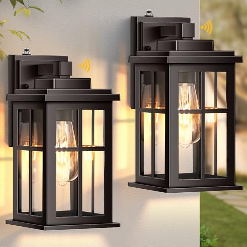 Bronze Dusk to Dawn Outdoor Lighting (Dusk to Dawn 2 Pack / Oil-Rubbed Bronze)