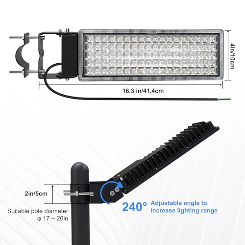 100W LED Parking Lot Light (100W-STL)
