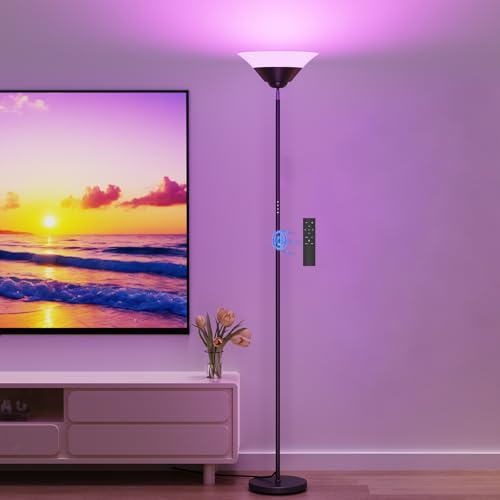 RGB Torchiere Floor Lamp (RGB (Red, Green, Blue))