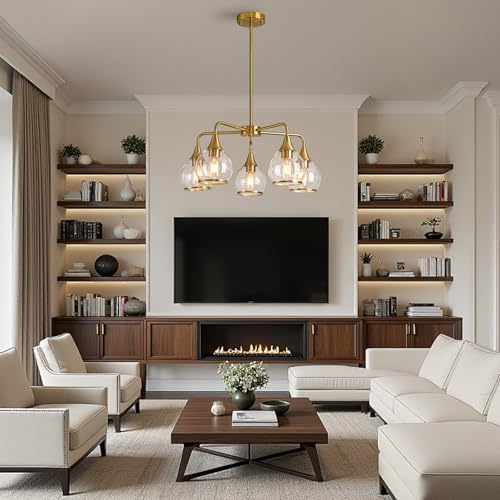 Island Light for Kitchen (Gold / 5-Light-A)