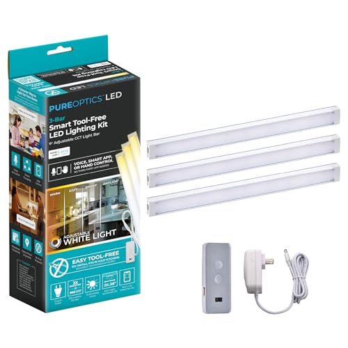 Black+Decker Compatible with Alexa Smart Under Cabinet Lighting