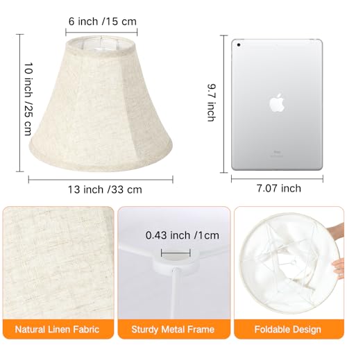 Lamp Shades Set of 2 for Table Lamps (Beige)