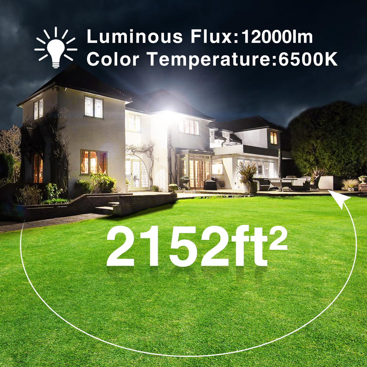 120W LED Flood Light Outdoor