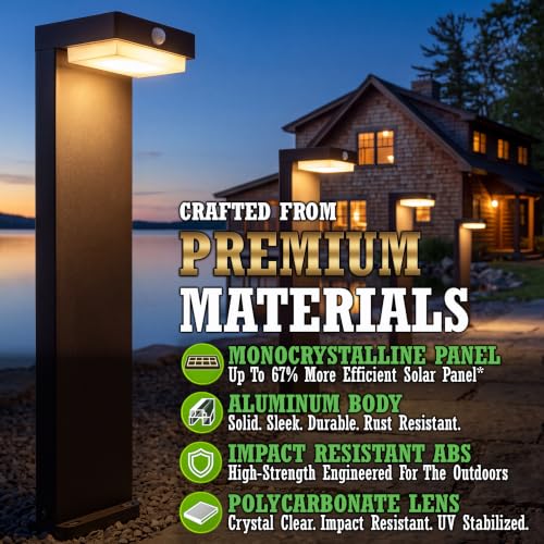 Square Solar Landscape Lights