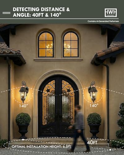 Motion Sensor Outdoor Light Wall Mount