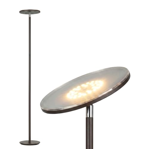 Sky Flux Dimmable LED Floor Lamp (Bronze)