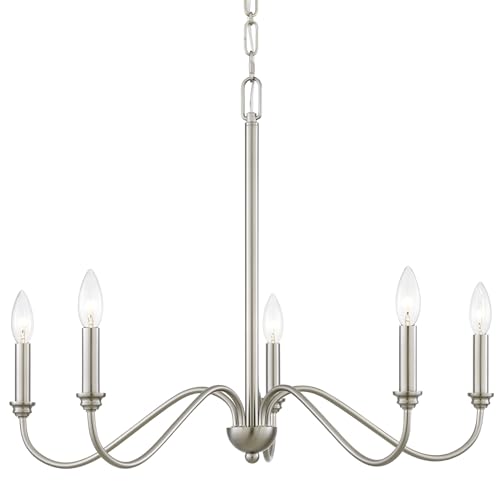 Archer 28" Farmhouse 5 (Brushed Nickel / 28")