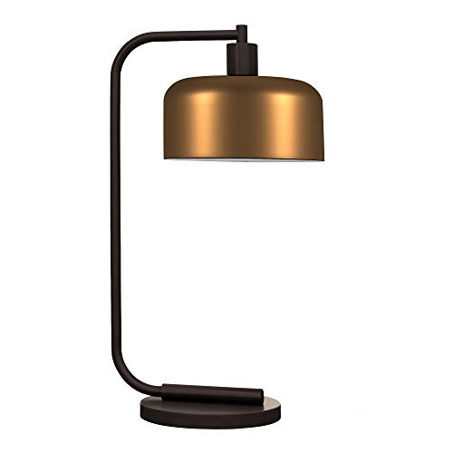20" Industrial 1 (Table Lamp / Brass / Blackened Bronze)