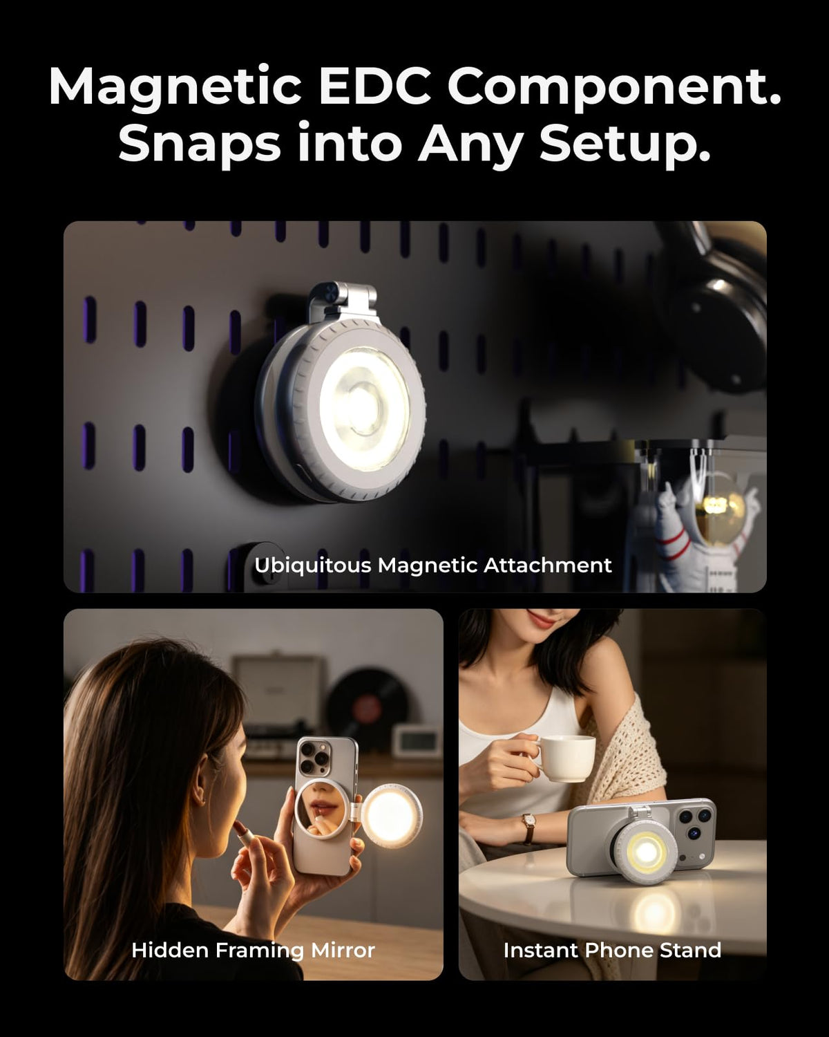 Aura Zoom Selfie Light (Zoom Selfie Light(Silver-white))