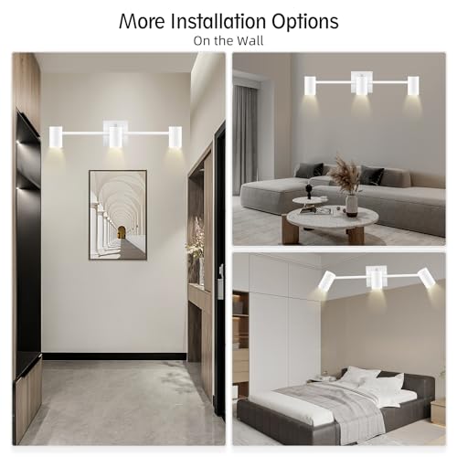 Track Lighting Fixtures Ceiling (3 light-white)