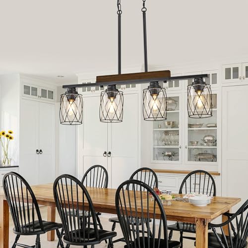 4 Light Dining Room Light Fixtures Over Table (4-Light)