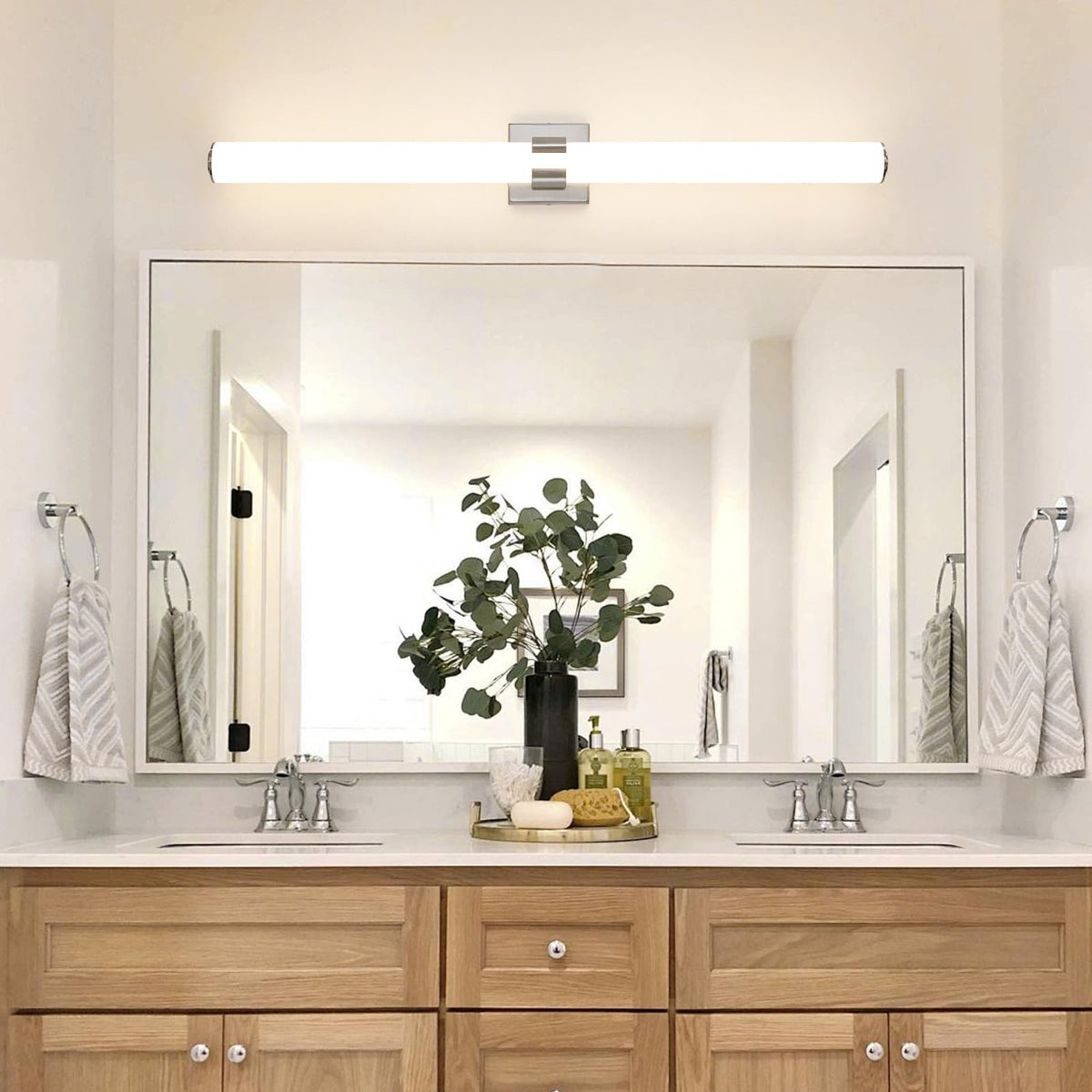 Bathroom Vanity Light Fixtures (Brushed Nickel / 39 INCH)