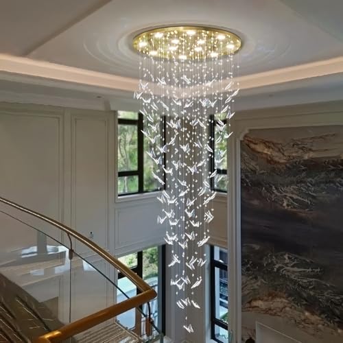 High Ceilings Chandeliers (Gold / Dia 32")