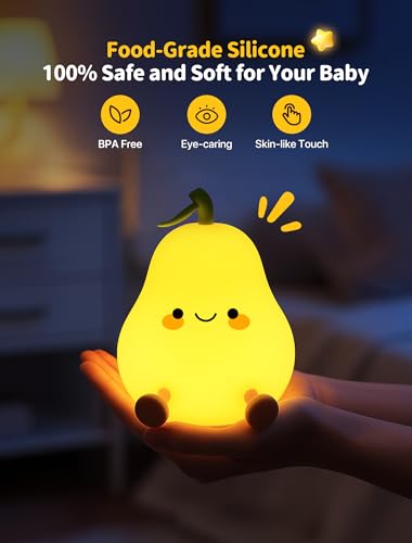 Pear Night Light for Kids (Pear)